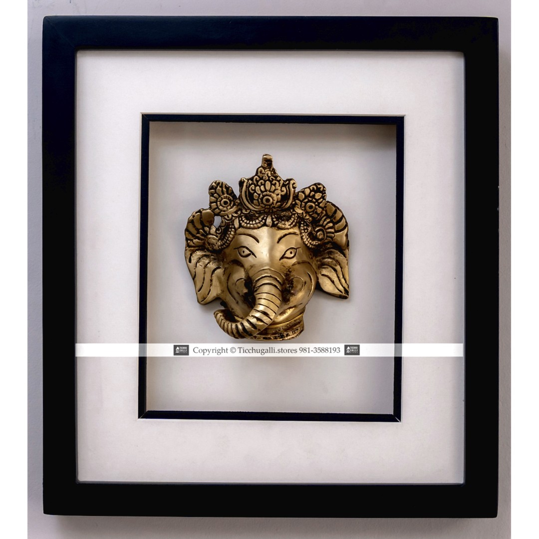Ganesh Face box frame 10"